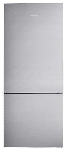 Samsung - 27.5 Inch 15 cu. ft Bottom Mount Refrigerator in Stainless - RL1505SBASR